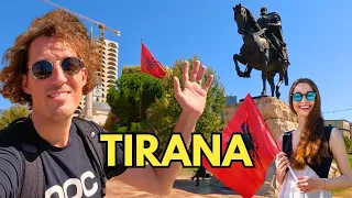Admiring the Center of Tirana, Albania 🇦🇱