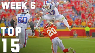 Top 15 Plays | NFL Week 6 2022 Season