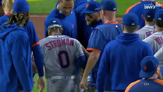 Benches Clear - Mets vs. Pirates