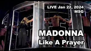 Madonna Live at MSG: Like a Prayer | VIP Row B | Celebration Tour Jan 22, 2024 | No-Zoom One Take