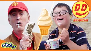 Joe's Seaside Adventure: Splashing Fun with Special Deliveries☀️🍦| Dizzy Deliveries |@RTEjrOfficial​