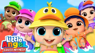 Kemanakah Lima Bebek Kecil?🐥Kartun Anak | Little Angel Bahasa Indonesia