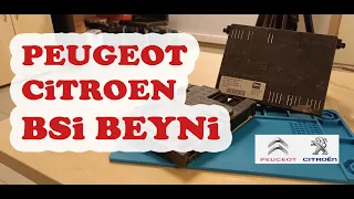 Nedir Bu BSI Beyni İnceleme Bilgilendirme !! #psa #peugeot #citroen #bsi #bsm #doityourself #diy