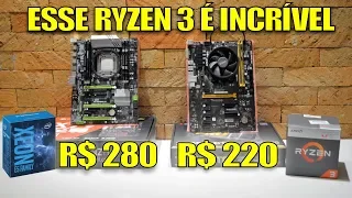 XEON DA CHINA VS RYZEN 3 1200, TÔ ATÉ TRISTE COM MEU XEON