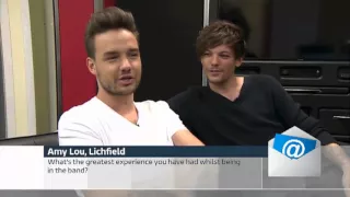 Liam and Louis interview for ITV news twitter questions 12/10/15