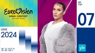 🇫🇮 UMK 2024: My Top 7 l Ratings & Comments l Finland Eurovision 2024