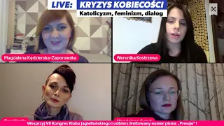 Kostrzewa | Grzyb | Kiedio | Kędzierska-Zaporowska: Kryzys kobiecości. Katolicyzm, feminizm, dialog