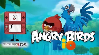 🐓🕊🦅🐦🐒 Angry Birds Rio, Nintendo 3DS longplay