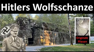 Orginale Fliesen in Hilters Bunker "Wolfsschanze" entdeckt! Hier fand das Attentat auf Hitler statt.