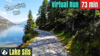 The Most Beautiful Lake! 🇨🇭 Switzerland Wonderland | Virtual Run #102