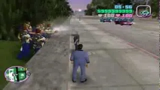 gta-VICE CITY ПРИКОЛ БАНДА И ОХРАНИК