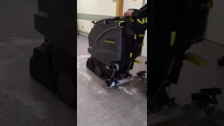 Karcher B40 Scrubber Drier Demo