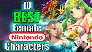 The TRUTH About FEMALE NINTENDO Characters - Top 10 BEST Characters Ranked