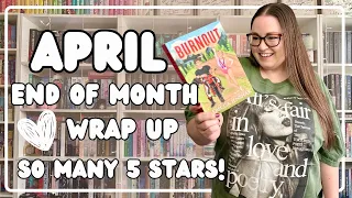 April End of Month Wrap Up | all the 5 star romances!