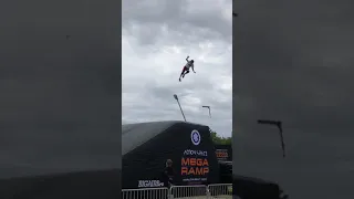 Falling Off a Mega Ramp