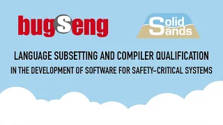 Language Subsetting and Compiler Qualification - Joint Webinar with Solid Sands B.V.