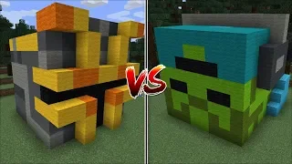 Minecraft MC NAVEED HOUSE VS MARK THE FRIENDLY ZOMBIE HOUSE MOD / BUILD BATTLE !! Minecraft Mods