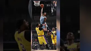 JA MORANT POSTERS EDIT!  #shorts #fyp #nba #2022 #basketball #edit #awesome