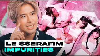 Performer Reacts to LE SSERAFIM 'Impurities' MV + Dance Practice | Jeff Avenue