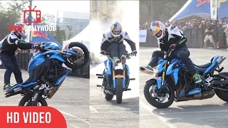 The Most Dangerous Bike Stunts Ever | Suzuki Gixxer Day | Red Bull