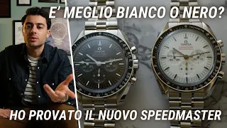 E' meglio BIANCO o NERO? Ecco il nuovo Speedmaster Moonwatch Bianco.