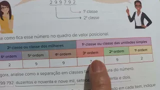 Atividade de Ordens e Classes números naturais