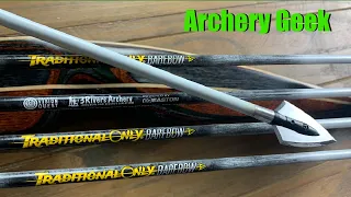 3 Rivers Archery Traditional Only Arrows