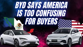 BYD will build EV Gigafactory in Mexico but "no plans to sell EVs in the US"