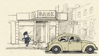 Funny video - 2D animation -  "Getaway Car"