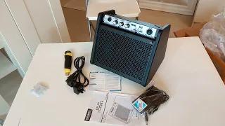 Coolmusic DM20 E-Drum Amp; Unboxing (No Dialogue)