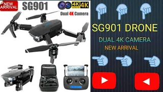 Drone SG901 IndonesiaSG901 Drone 4K Dual Kamera Paling Stabil [Unboxing & Tes Terbang Indoor]