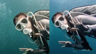 Underwater test | GoPro Hero 12 vs DJI Osmo Action 4