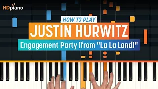 Piano Lesson for "Engagement Party" from La La Land | HDpiano (Part 1)