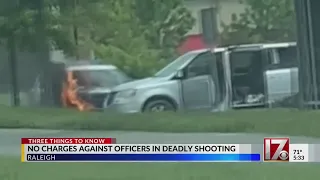 No charges against Raleigh police in fatal shooting during Molotov cocktail attack, DA says