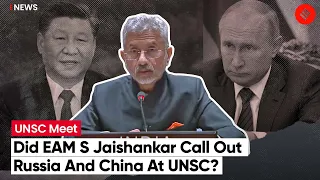 UNSC: EAM S Jaishankar Takes Tough Stand On Russia, Also Targets Beijing