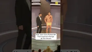 How John Cena Pulled off that QUICK Oscars Costume Change