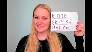 Video 946 KUTTE - SKJÆRE - HAKKE