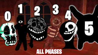 Roblox Doors ALL PHASES | Friday Night Funkin' (Roblox Doors)