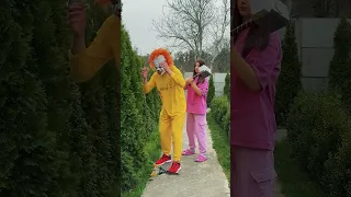 Prank on Clown 😂 #shorts #funny #comedy