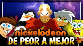 Las 48 SERIES ANIMADAS de Nickelodeon de PEOR a MEJOR