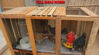 COMO HACER JAULA PARA POLLOS - Como hacer gallinero para gallinas - chicken coop ideas