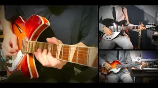 I Call Your Name - The Beatles (Guitar And Bass Cover) Ft. @DRguitar918 - Rickenbacker 360/12c63