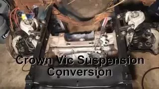'58 F100 Crown Vic Suspension Swap