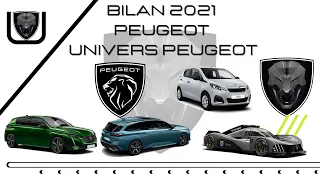 BILAN 2021 PEUGEOT et UNIVERS PEUGEOT