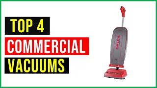 ✅Best Commercial Vacuum Cleaners 2022 | Top 4 Best Commercial Vacuums Reviews In 2022