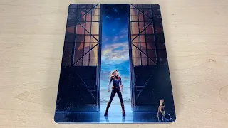 Captain Marvel - Best Buy Exclusive 4K Ultra HD Blu-ray SteelBook Unboxing