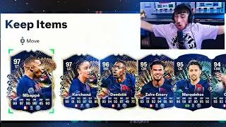 I Spent $1000 On Packs For LIGUE 1 TEAM OF THE SEASON!