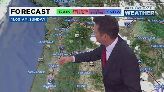 Friday evening FOX 12 weather forecast (1/7)