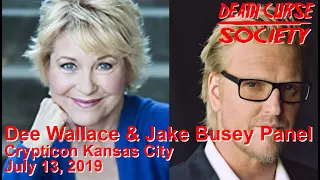 EXCLUSIVE: Dee Wallace & Jake Busey Panel | Crypticon Kansas CIty | July 13, 2019