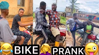 Mr. Dangerous Bike Man Prank 🤪Try Not To Laugh 😂😹 African Funniest Pranks